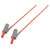 VOLTCRAFT VC8063425 Safety test lead Banana jack 4mm1.00 m; Red; MSB-5010 A