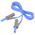 VOLTCRAFT VC8063430 Safety test lead Banana jack 4mm1.50 m; Blue; MSB-5010 A