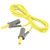 VOLTCRAFT VC8063480 Safety test lead Banana jack 4mm2.00 m; Yellow; MSB-5010 A