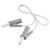 VOLTCRAFT VC8063485 Safety test lead Banana jack 4mm0.50 m; White; MSB-5010 A