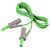 VOLTCRAFT VC8063520 Safety test lead Banana jack 4mm1.50 m; Green; MSB-5010 A
