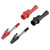 VOLTCRAFT MSK-104 Alligator clip 4 mm plug CAT III000 V CAT IV 600 V