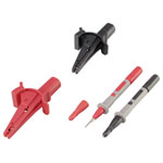 VOLTCRAFT MSS103 Alligator clip set 4mm socket CAT III000 V CAT IV 600 V