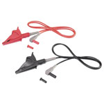 VOLTCRAFT MSL-507 Test lead 4 mm plug Alligator clips.00 m Black Red