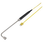 VOLTCRAFT TP-206 Surface probe -100 up to 400 °C Sensor type K