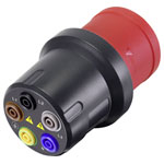 VOLTCRAFT VMA3L 32 Test lead adapter CEE plug 5pin 32 A 4mm socket