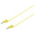 VOLTCRAFT MSB-200 Test lead Banana jack 2mm0.90 m Yellow