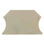 Weidmüller 1050000000-50 W-series Terminal panel 50pcs dark beige