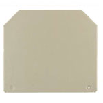 Weidmüller 1050100000-20 W-series Terminal panel 20pcs dark beige plate