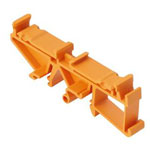 Weidmüller 1324460000 RF 180 DIN Rail casing 79.2x17.55x26.55mm orange