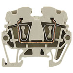 Weidmüller 1720920000-1 ZDUA 2.5-2 Beige Terminal Block 2.5mm versatile