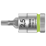 Wera 05003331001 8740 A Zyklop Bit Socket 1/4 2.5 x 28mm