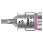 Wera 05003332001 8740 A HF Zyklop Bit Socket - Holding Function 1/4 3 x 28mm