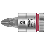 Wera 05003351001 8751 A Phillips Zyklop Bit Socket 1/4" PH 2 x 28mm