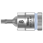 Wera 05003360001 8767 A HF TORX® Zyklop Bit Socket - Hold Func 1/4" TX 8 x 28mm