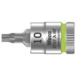 Wera 05003362001 8767 A HF TORX® Zyklop Bit Socket - Hold Func 1/4" TX 10 x 28mm