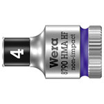 Wera 05003717001 8790 HMA HF Zyklop Socket - 1/4" - Holding Function 4 x 23mm