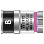 Wera 05003723001 8790 HMA HF Zyklop Socket - 1/4" - Holding Function 8 x 23mm