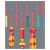 Wera 05006608001 Kraftform Kompakt VDE 16 extra slim 1 Tool Finder 16 pieces