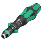 Wera 05051493001 838 RA-R M Bit-holding Handle - Ratchet Func 1/4 1/4 x123.5mm
