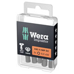 Wera 05057645001 840/4 IMP DC Hex-Plus DIY Impaktor Bits 5 x 50mm 5 pieces
