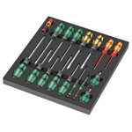 Wera 05150101001 9710 Foam Insert Screwdriver Set 1 18 pieces