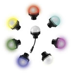 Werma 240.120.50 MC LED Signal Light 7 Colours M12 Plug Compact Design
