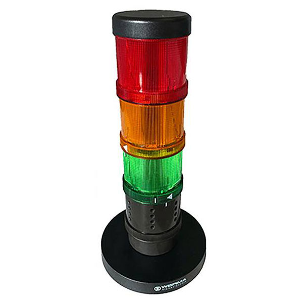 Werma 649.000.10 SignalSET CO2 Indicator Traffic Light Display Plu...