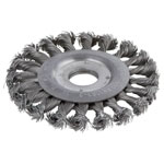 Wolfcraft 2148000 Steel Wire Disc Brush Ø115x22.2mm 1pc Durable