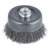 Wolfcraft 2151000 Steel Wire Pot Brush WS M14 Ø100mm 1pc Durable Steel