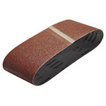 Wolfcraft 3122000 Sandpaper Belt 40 Grit 690x100mm 3pcs High Durability