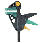 Wolfcraft 3456000 EHZ PRO One-Handed Clamp Span: 150mm Nosing: 65mm