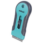 Wolfcraft 4101000 Plastic Scraper 38mm Ergonomic Perfect for Delicate Surfaces