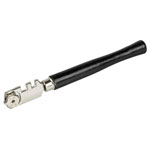 Wolfcraft 4108000 Glass Cutter 3-5mm 6 Spare Wheels Wood Handle