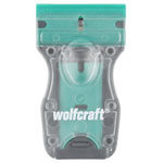 Wolfcraft 4287000 Scraper for Sensitive Surfaces with Spare Blades