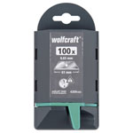 Wolfcraft 4309000 Professional Trapezoidal Blades 0.65x61mm 100 pcs