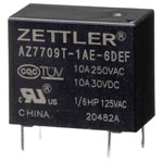 Zettler Electronics AZ7709T-1AE-6DEF Power Relay 6V DC 10A 1pc