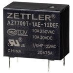 Zettler Electronics AZ7709T-1AE-12DEF Power Relay 12V DC 10A 1pc