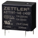 Zettler Electronics AZ7709T-1AE-24DEF Power Relay 24V DC 10A 1PC