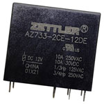 Zettler Electronics AZ733-2CE-12DE PCB Relay 12V DC 12A 2 CO