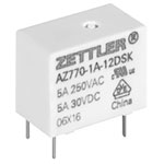 Zettler Electronics AZ770-1C-24DEK PCB Relay 24V DC 5A 1 Change-Over 1 Piece