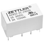 Zettler Electronics AZ832-2C-5DE PCB Relay 5V DC 3 2 Change-Overs 1pc