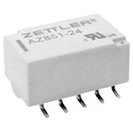 Zettler Electronics AZ851-24 SMD Relay 24V DC 2 Change-Overs 1pc