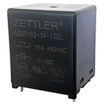 Zettler Electronics AZSR165-1A-24DL PCB Relay 24V DC 80A 1 Maker