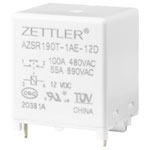 Zettler Electronics AZSR190T-1AE-12D Power Relay 12V DC 100A 1-Pole 1pc