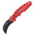 4K5 Tools 600.101A TK 101 Folding Knife Black SS Blade Ergonomic Handle