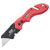 4K5 Tools 600.300A TK 300 Folding Knife Red/Black Trapezoidal Blade