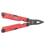 4K5 Tools 600.400A MT 400 Multitool Red/Black with Sheath Stainless Steel
