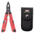 4K5 Tools 600.400A MT 400 Multitool Red/Black with Sheath Stainless Steel
