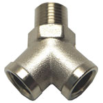 Aerotec 20.600.03 Pneumatic Manifold 1/4 AG Centre Dual 1/4 Female